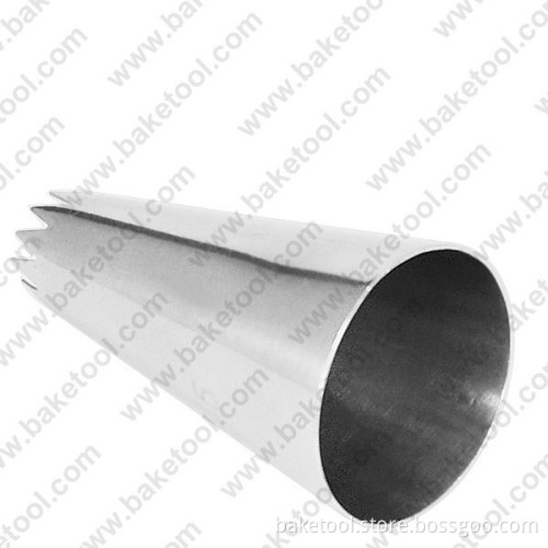 Stainless steel304 Cake decorating open star nozzle #863